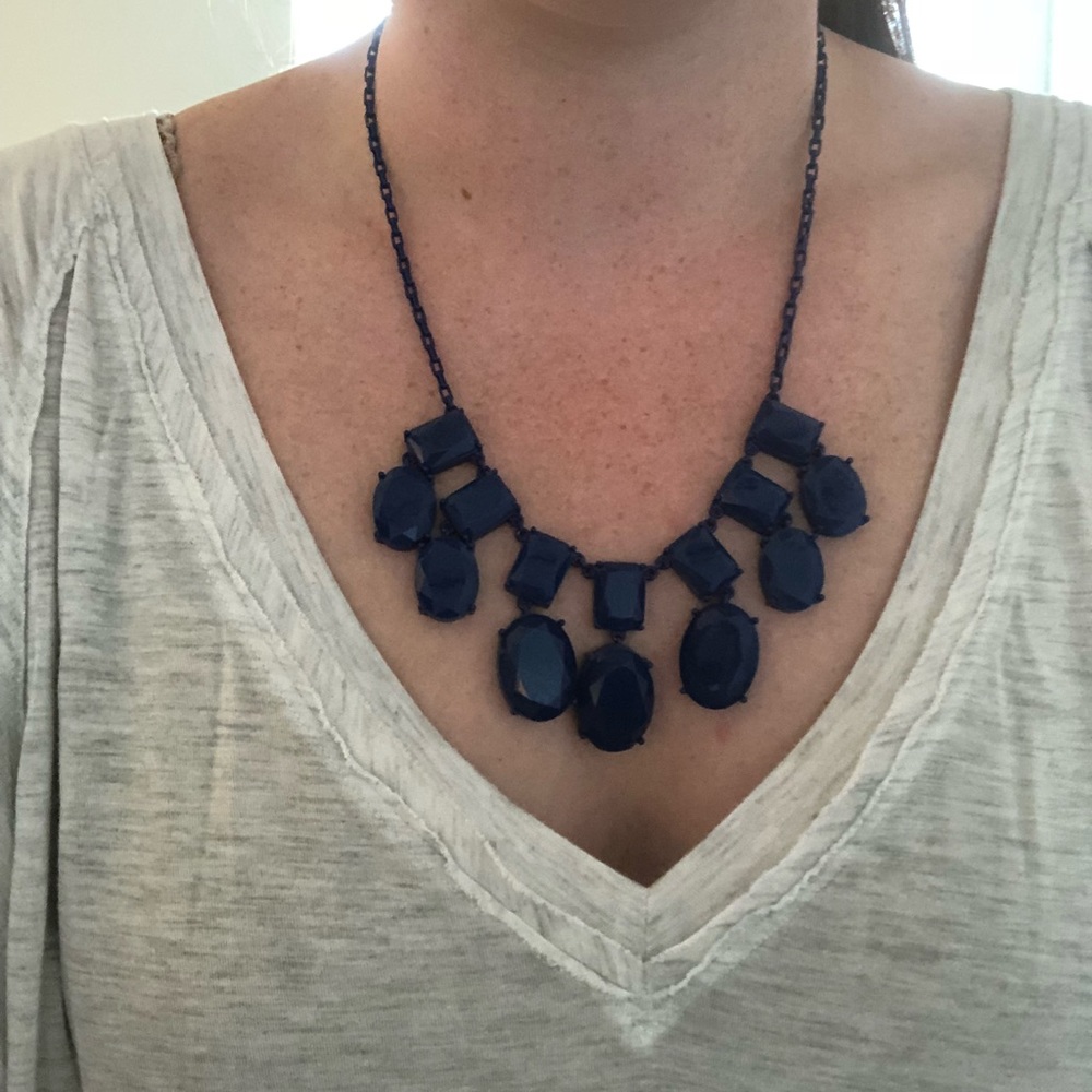 Kate Spade royal blue necklace